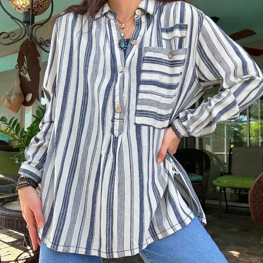 Free people Linen Top